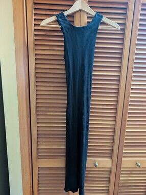 Body Con l Little Black l Maxi Dress